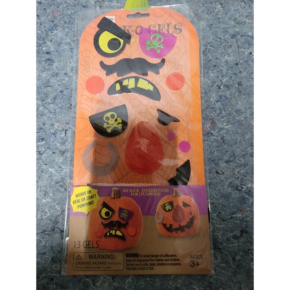 Halloween‎ Jack-O-Gels Pirate 13 pcs